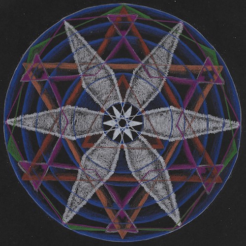 2017 01 Capricorn new Moon Mandala, 12_28_16 500